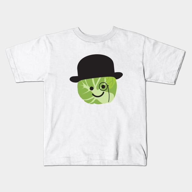 British Sprout Kids T-Shirt by VicEllisArt